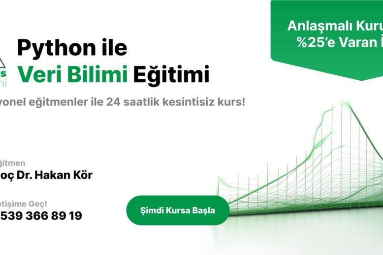python ile veri bilimi eğitimi